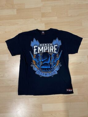 WWE Roman Empire Graphic Tee - Black/Blue